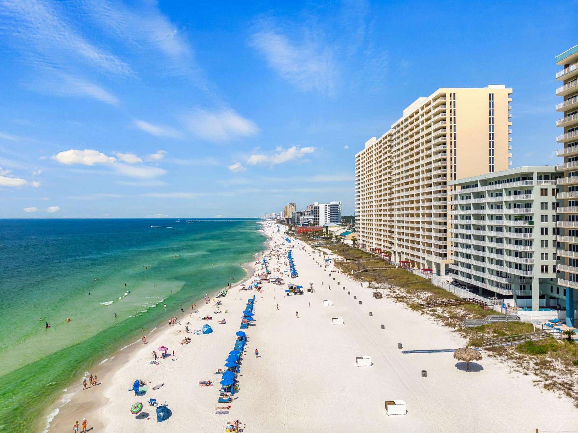 Stunning Gulf Front 3bd Condo! With Chair Service For 4! Presented By Dolce Getaways Pcb! Panama City Beach